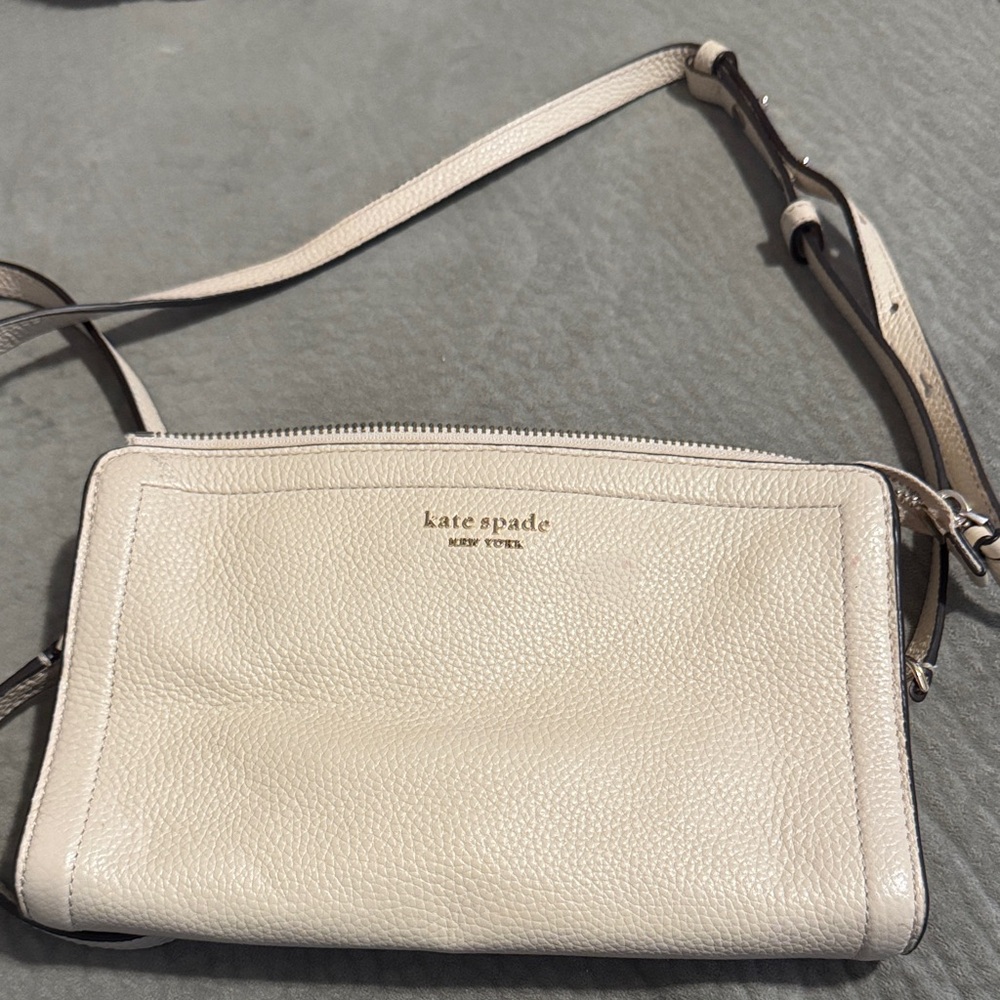 Kate Spade Beige Crossbody Bag
